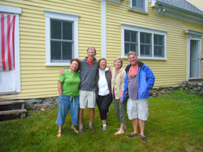 Sherry Stzul, David Dewey, Pam Fenwick, Linda Milani