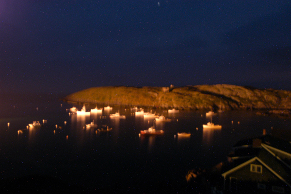 "Monhegan Nocturnal Series" by Robert Leedy, 2008. 