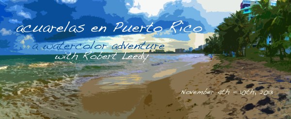 Acuarelas en Puerto Rico