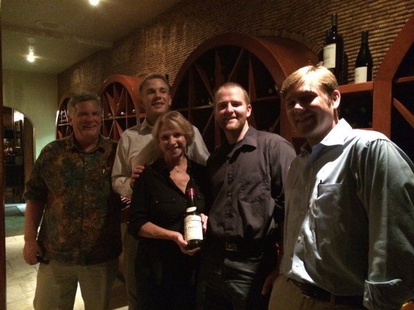 Big night at The Wine Cellar - tasting the 1970 Domaine de la Romanée-Conti la Tache!